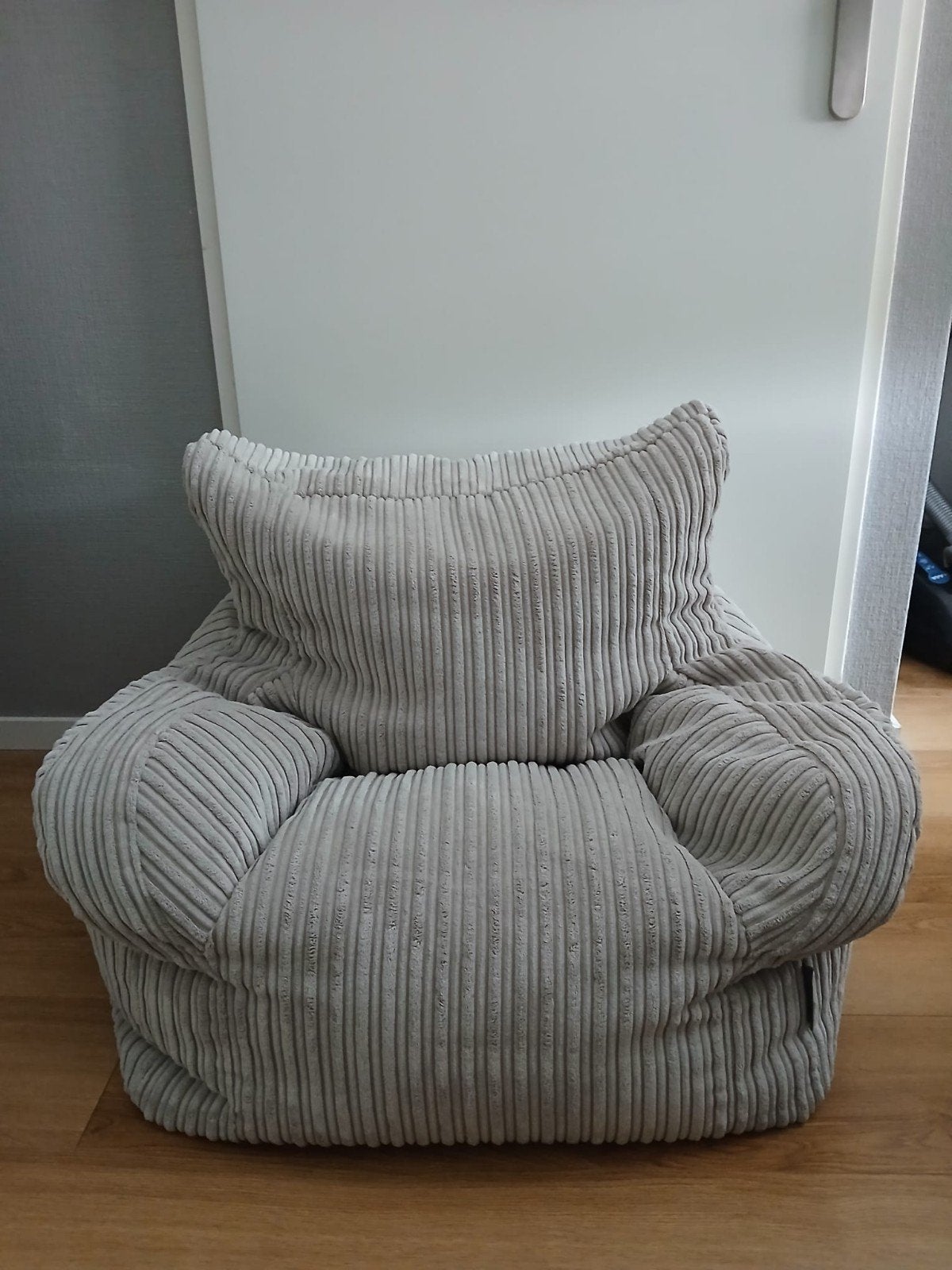 Zitfauteuil / zitzak ivoorkleur van Big Bertha, Ophalen, Nieuw, Overige kleuren, Zitzakstoel
