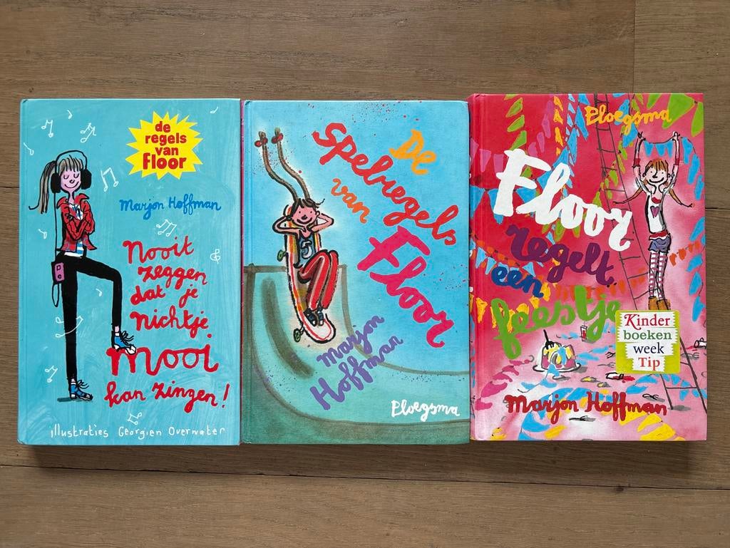 De regels van Floor - 3 boeken van Marjon Hoffman, Ophalen of Verzenden, Gelezen, Fictie