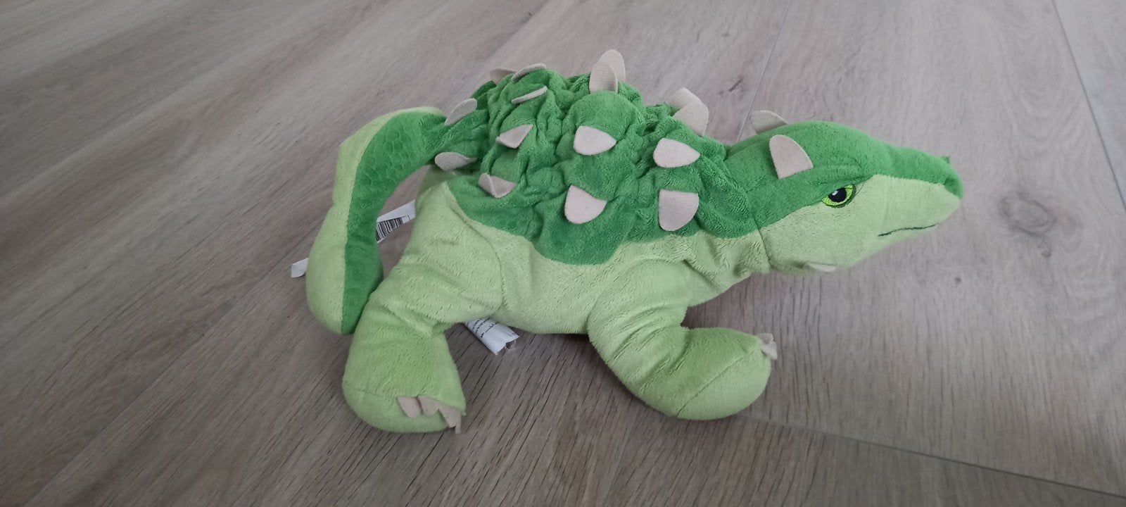 Dinosaurus knuffel in ei - omkeerbaar, Dinosaurus, Ophalen of Verzenden, Middelgroot (20 tot 80 cm), Gebruikt