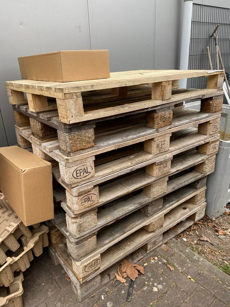 Euro pallets en pallets diverse afmetingen, Gebruikt, 100 cm of meer, 60 cm of meer, Overige typen