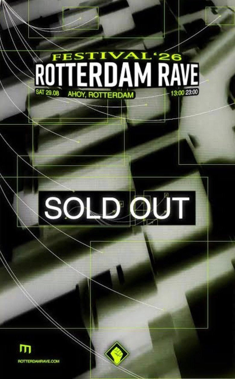 Rotterdam Rave Festival 2026 Ahoy 1x, Tickets en Kaartjes, Eén persoon