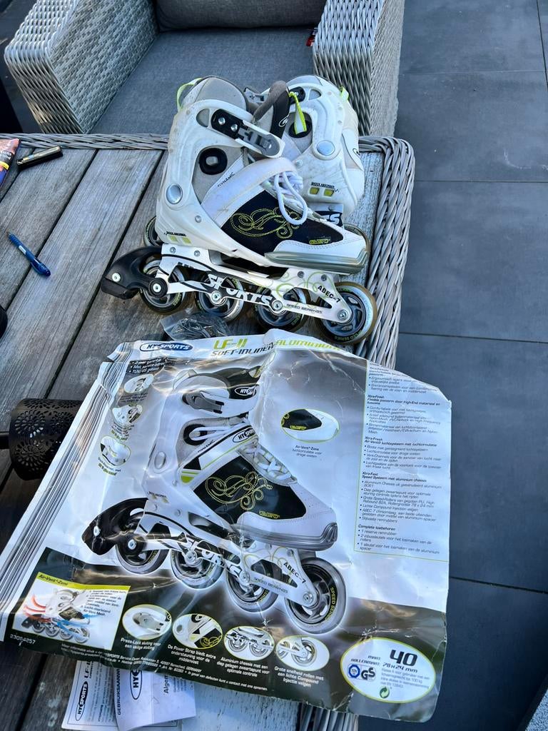 Gratis ophalen. Soft-inline skeelers, Ophalen, Zo goed als nieuw, Inline skates 4 wielen