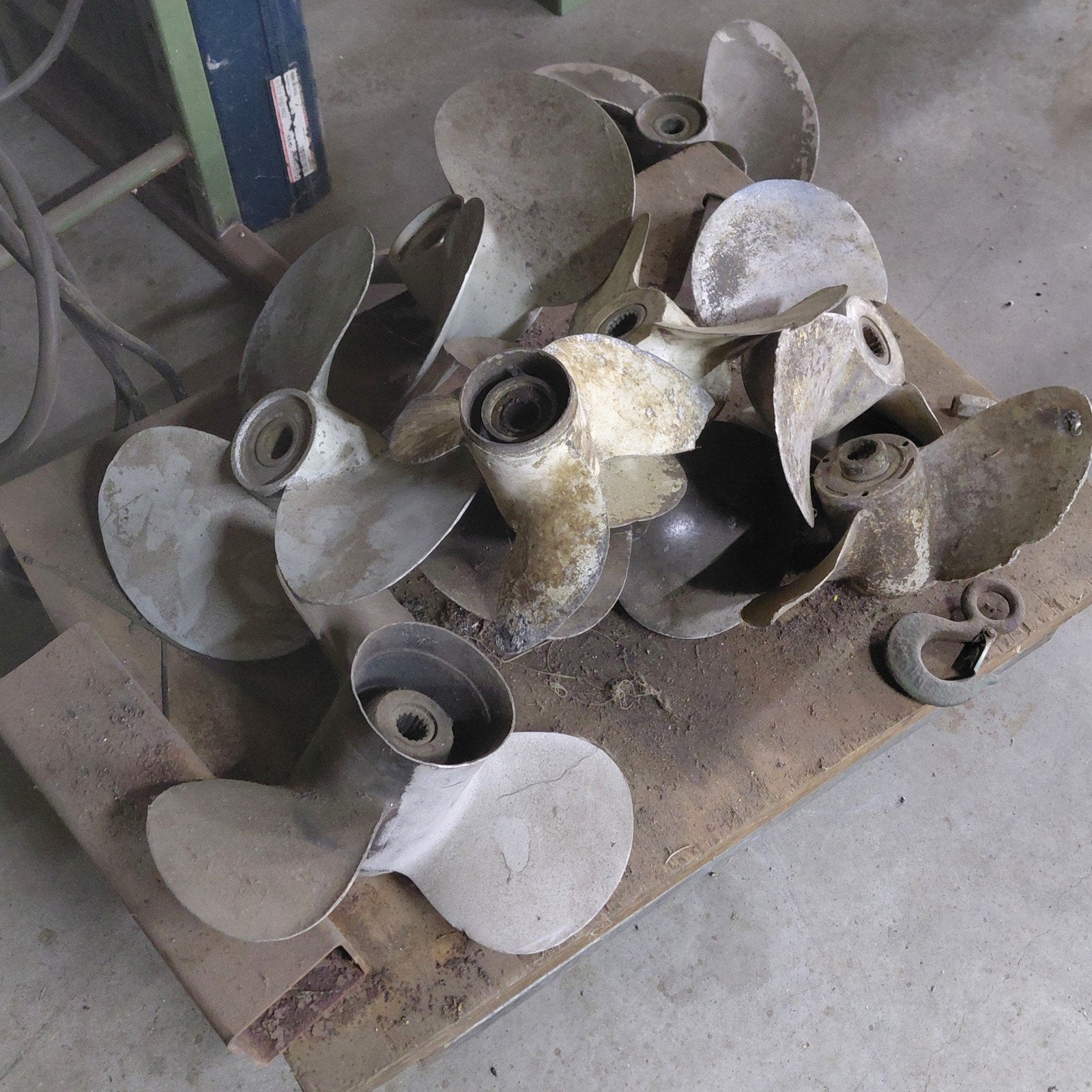 Boot propellers - diverse maten, schoon te maken, Watersport en Boten, Ophalen, Gebruikt, Motor en Techniek