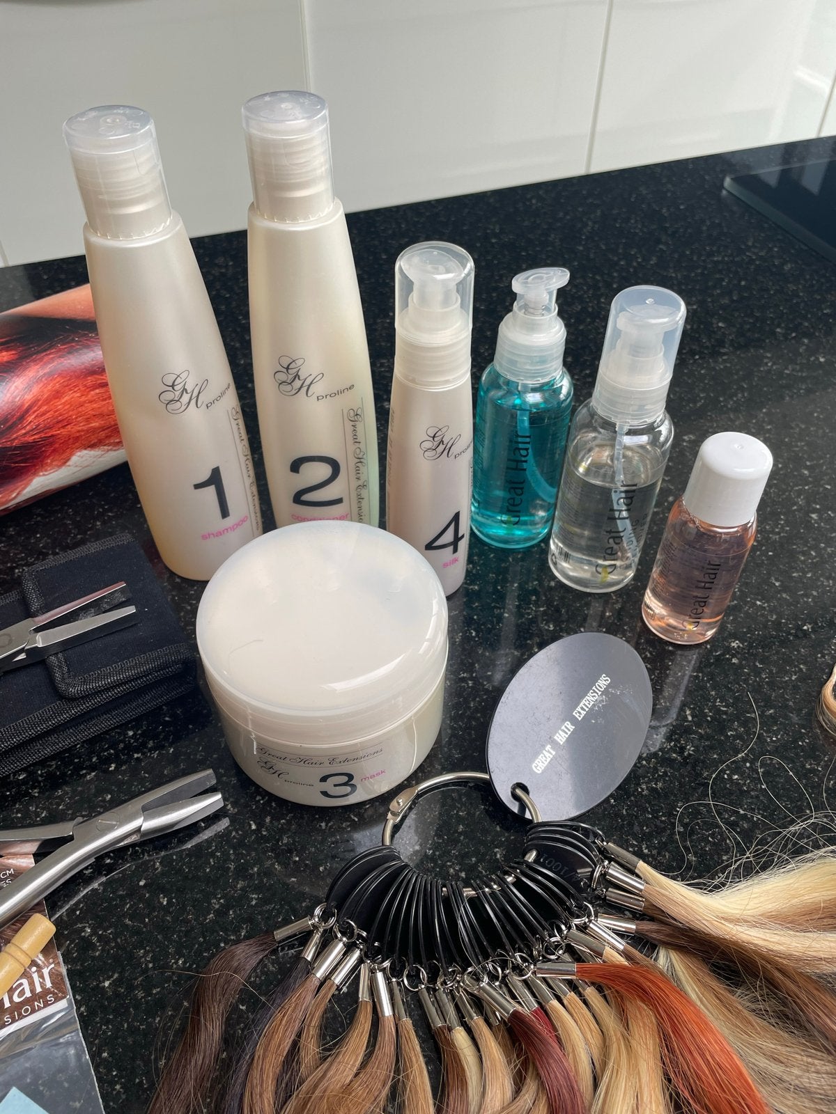 Great Hair Extensions, Sieraden, Tassen en Uiterlijk, Uiterlijk | Haarverzorging, Ophalen of Verzenden, Gebruikt, Haarverzorger of -hersteller