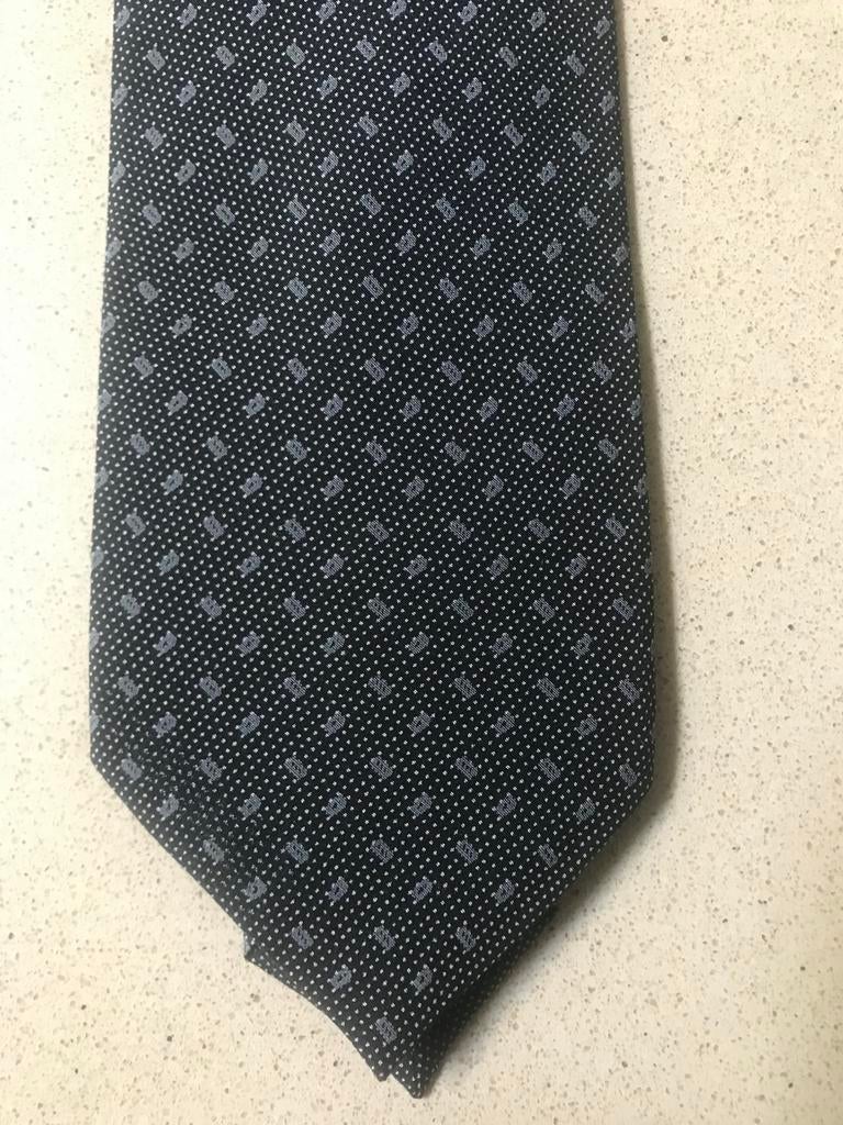 Armani stropdas, 100 % zijde., Kleding | Heren, Ophalen of Verzenden, Nieuw, Grijs, Met patroon