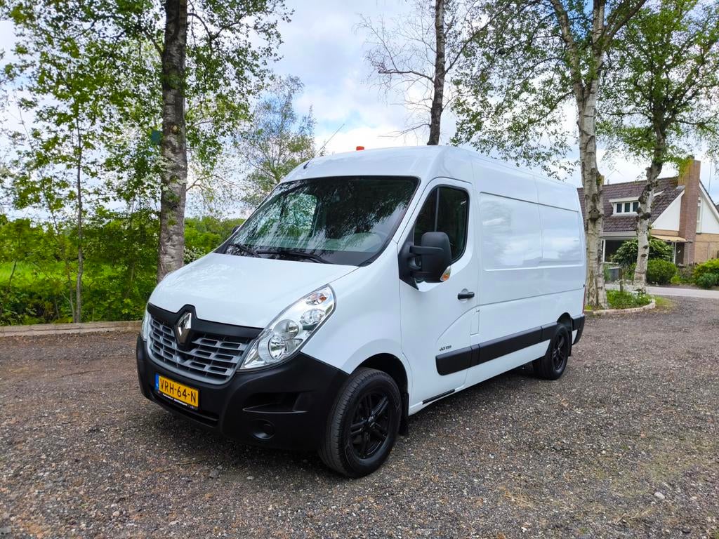 Renault Master 2.3 100kw 2016 Wit / inbouw / lichtmetaal, Voorwielaandrijving, Euro 5, Zwart, 4 cilinders
