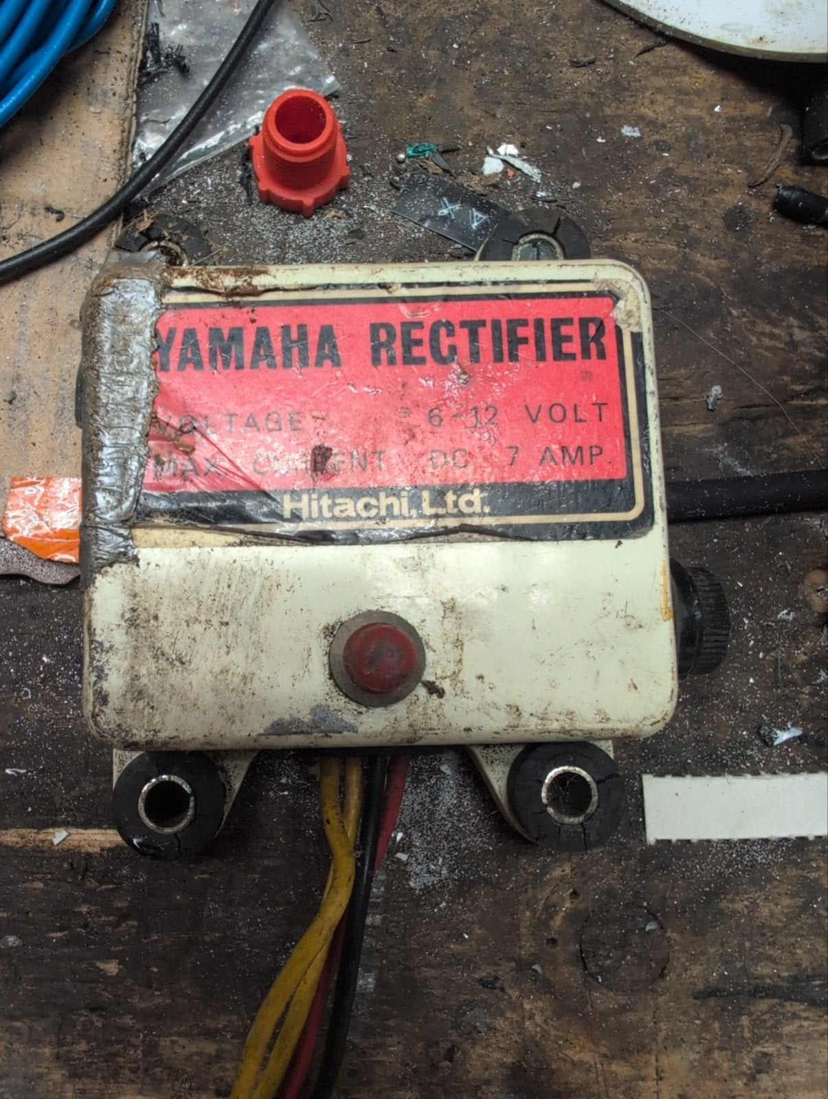 Yamaha Buitenboordmotor Gelijkrichter 7A - 6-12 Volt, Ophalen of Verzenden, Gebruikt, Motor en Techniek