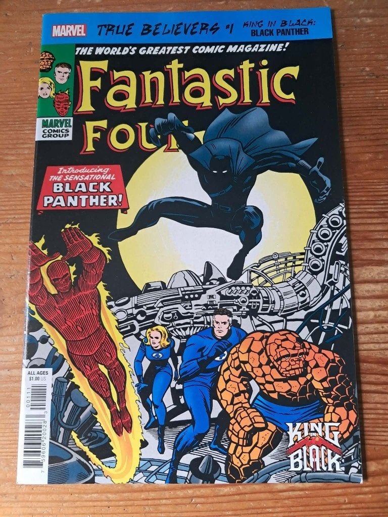 The king in black- black panther (True believers), Boeken, Strips | Comics, Amerika, Nieuw, Stan Lee/Jack Kirby, Ophalen