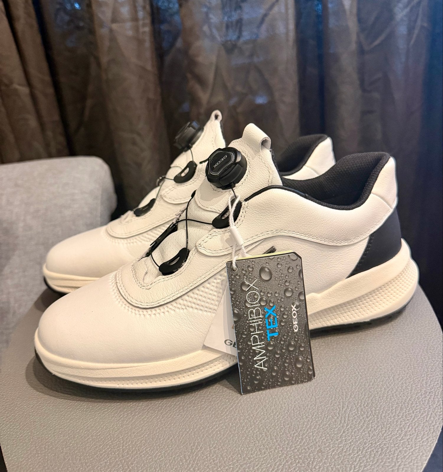 Nieuwe Geox Amphibiox TEX sneakers, waterdicht en ademend, Ophalen of Verzenden, Nieuw, Wit, Sneakers of Gympen