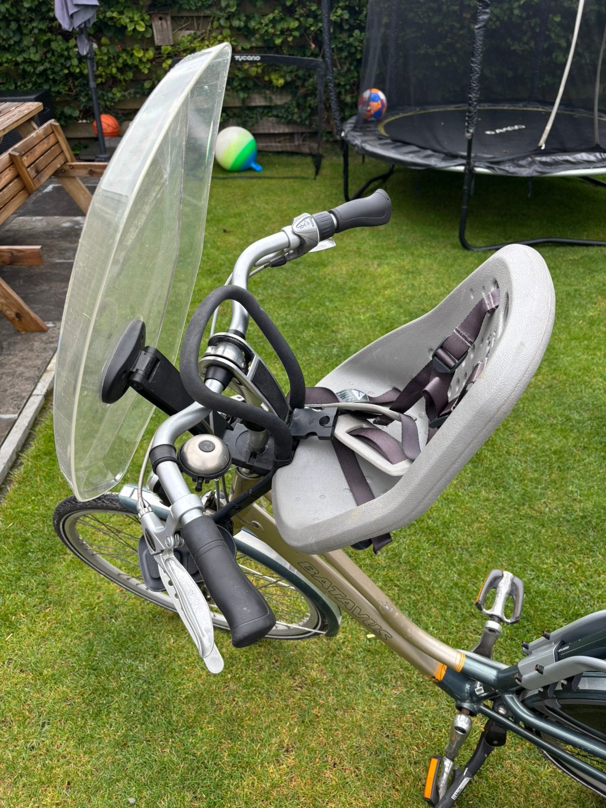 Yepp voor en achterzitje ZGAN, Fietsen en Brommers, Ophalen, Zo goed als nieuw