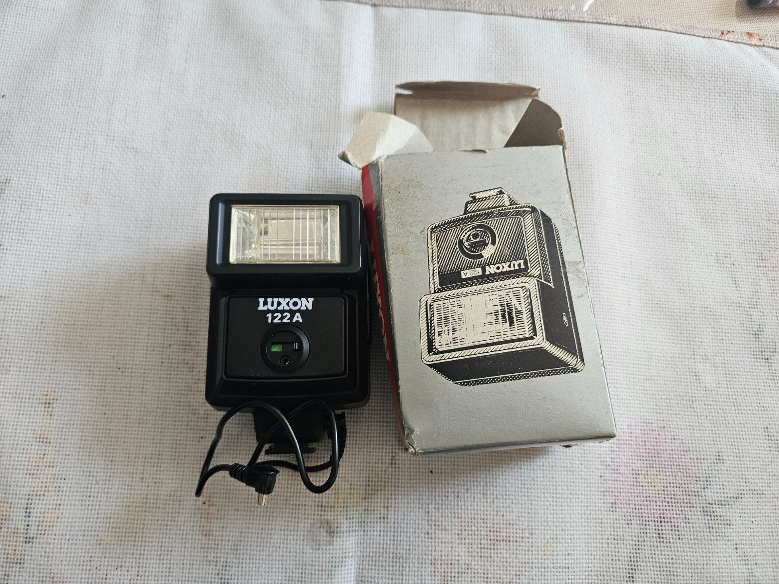 Luxon 122a computerized flash, Ophalen of Verzenden, Zo goed als nieuw, Overige merken