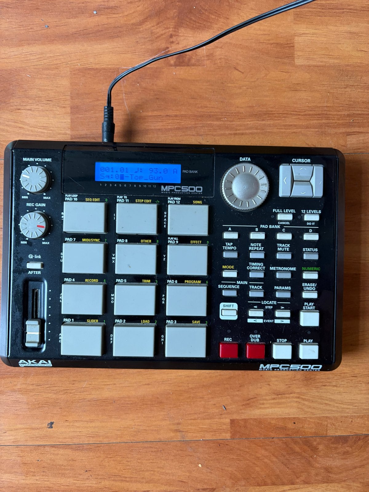 AKAI MPC500 Music Production Center met handleidingen, Ophalen of Verzenden, Gebruikt, Overige merken