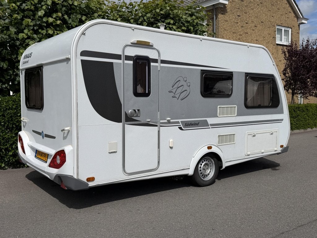 Knaus Sudwind 420 OD Mover,Voortent, Caravans en Kamperen, Caravans, Schokbreker, Bedrijf, Treinzit, Tot en met 3