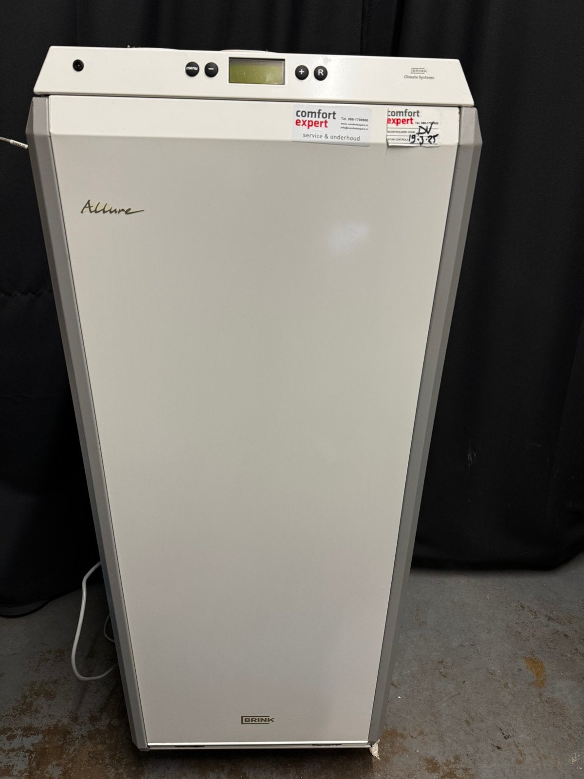 Brink Allure B25 HR V5 Upflow 2100 m3/h BJ 12-2014 (ZGAN), Ophalen, Hoog rendement (Hr), Overige typen, Minder dan 60 cm