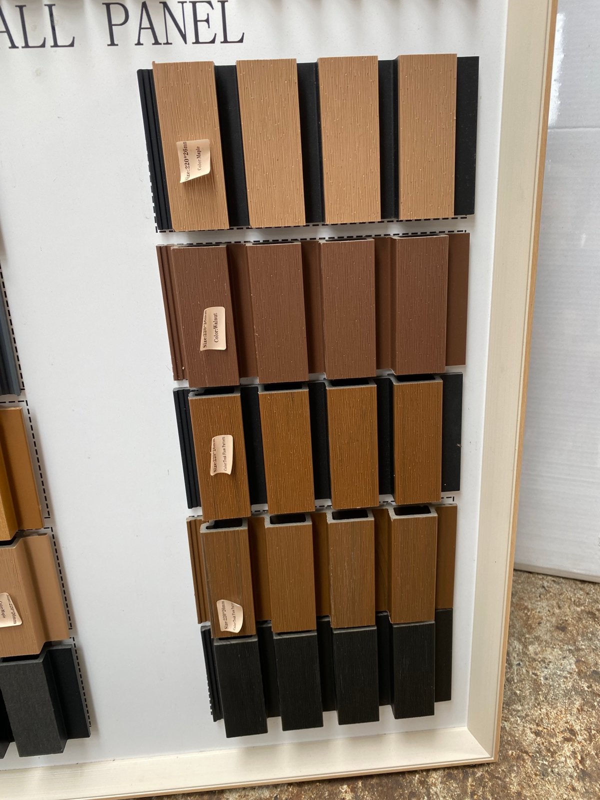 Kunststof gevelbekleding wpc wandpanelen, Ophalen of Verzenden, Nieuw