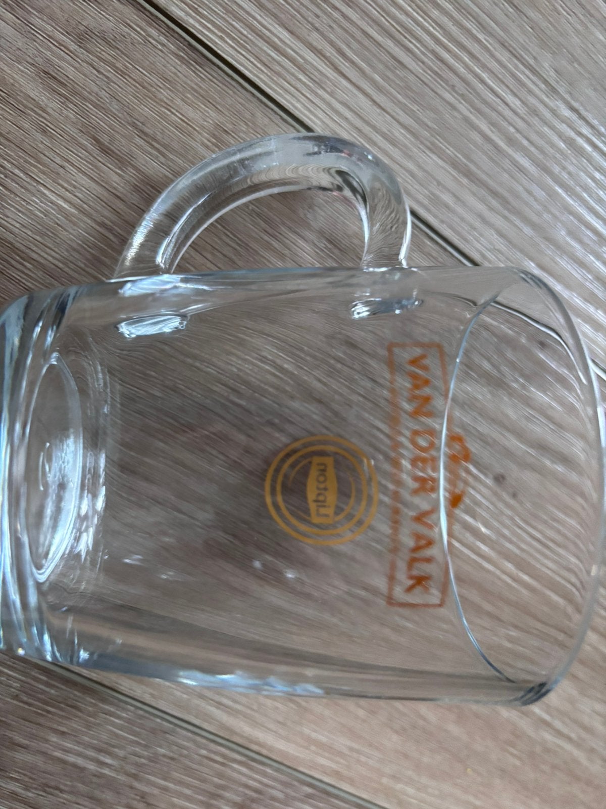 6 theeglazen Van der Valk / Lipton, Glas of Glazen, Ophalen of Verzenden, Overige stijlen, Glas
