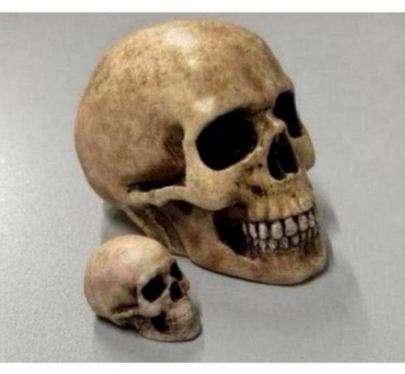 GOOD GUY SKULL Handgemaakt schedel 2x mini Quirky Goth Gift, Ophalen of Verzenden, Zo goed als nieuw, Mens