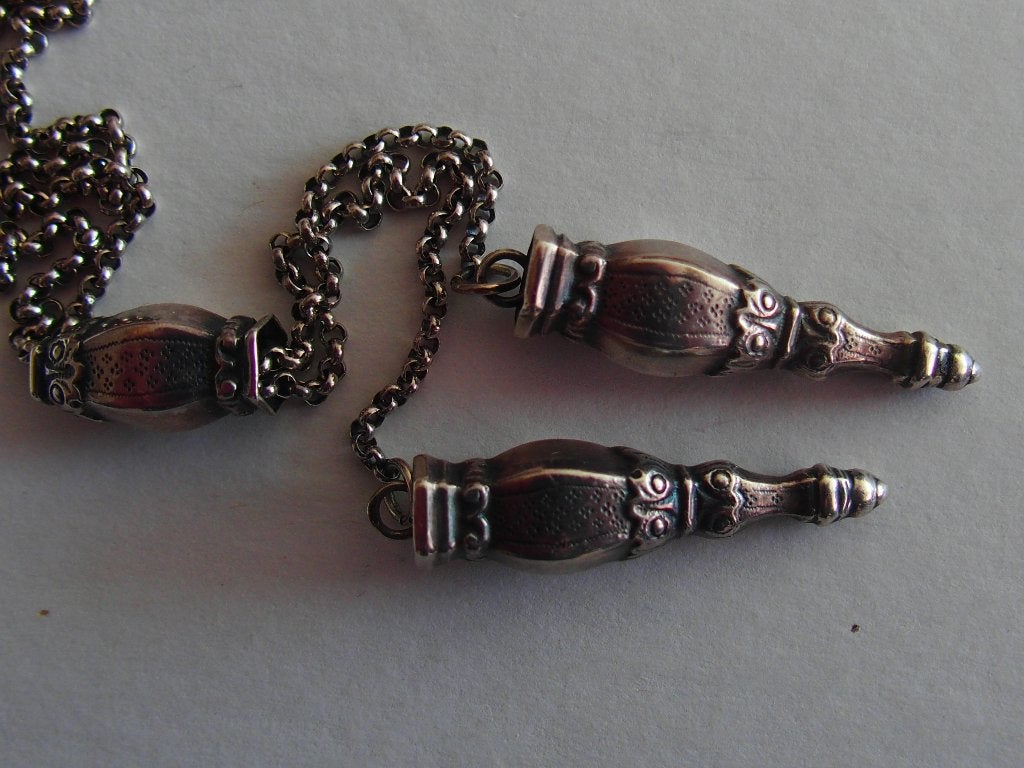 ZILVEREN JASSERON KETTING MET BREIDOPPEN (UILTJES), Ophalen of Verzenden, Zilver, Ketting