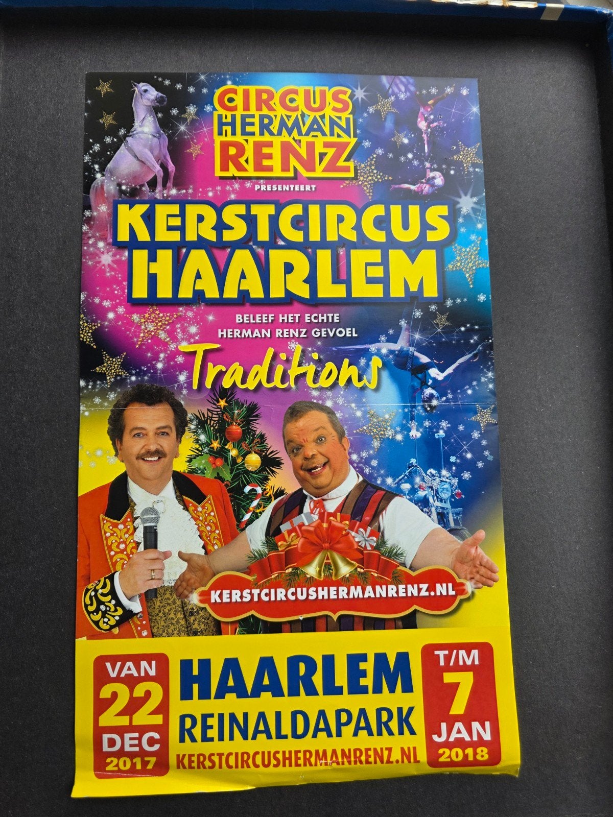 Haarlem circus Renz 2018, Verzamelen, Ophalen of Verzenden, A4 of kleiner