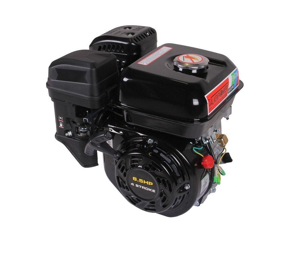 Benzinemotor hand start 6.5pk asmaat 19,05mm, Verzenden