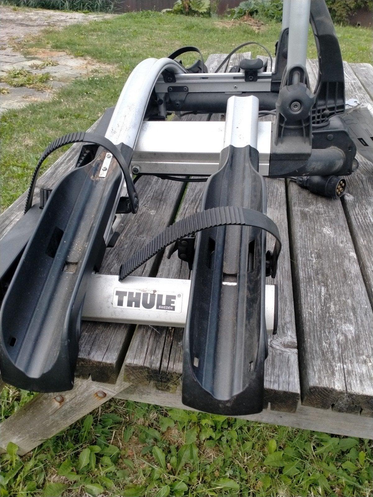 Thule fietsendrager., Auto diversen, Fietsendragers, Ophalen of Verzenden, 2 fietsen, Gebruikt, Trekhaakdrager