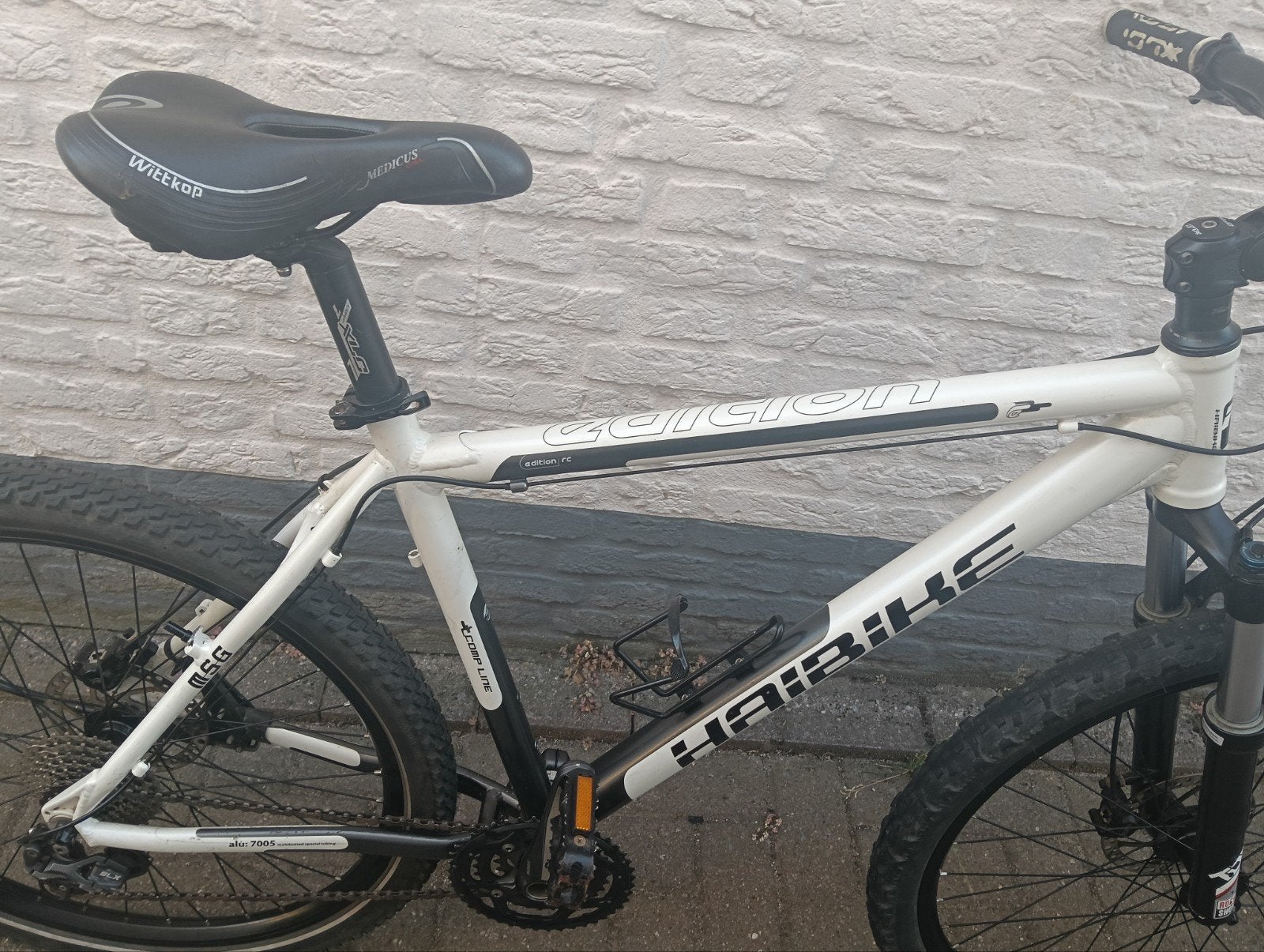 mountainbike mtb atb 9 speed schijfremmen haibike comp line, Hardtail, Zo goed als nieuw, Schijfrem, 53 tot 57 cm
