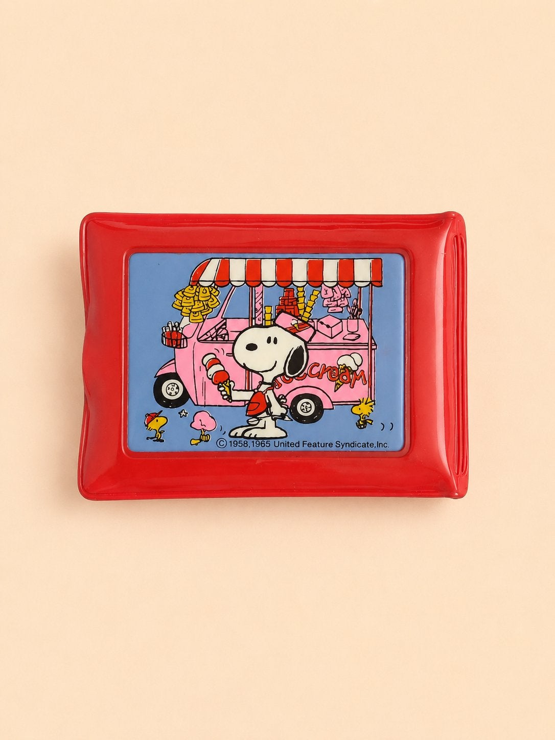 Snoopy Portemonnee jaren ‘70, 1 speler, Ophalen of Verzenden, Zo goed als nieuw