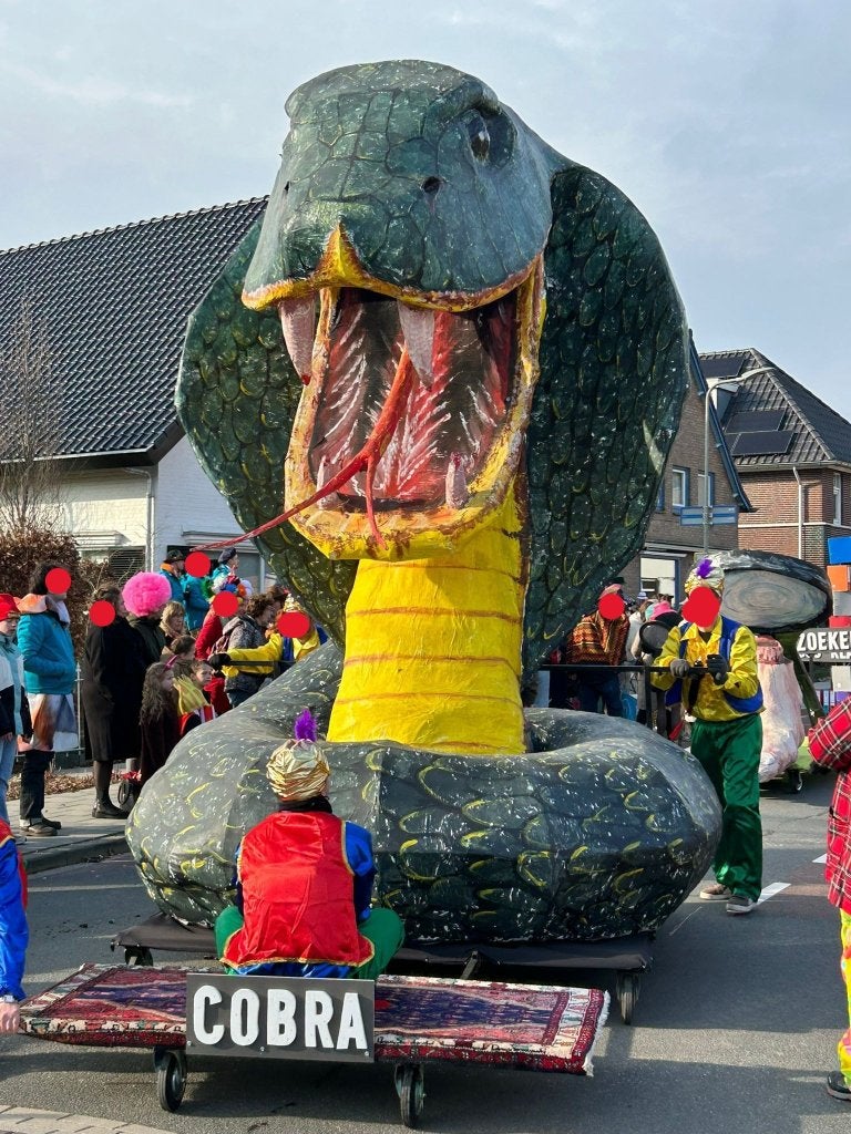 Carnaval wagen loopgroep vuurwerk verbod, Ophalen, Zo goed als nieuw, Feestartikel, Carnaval