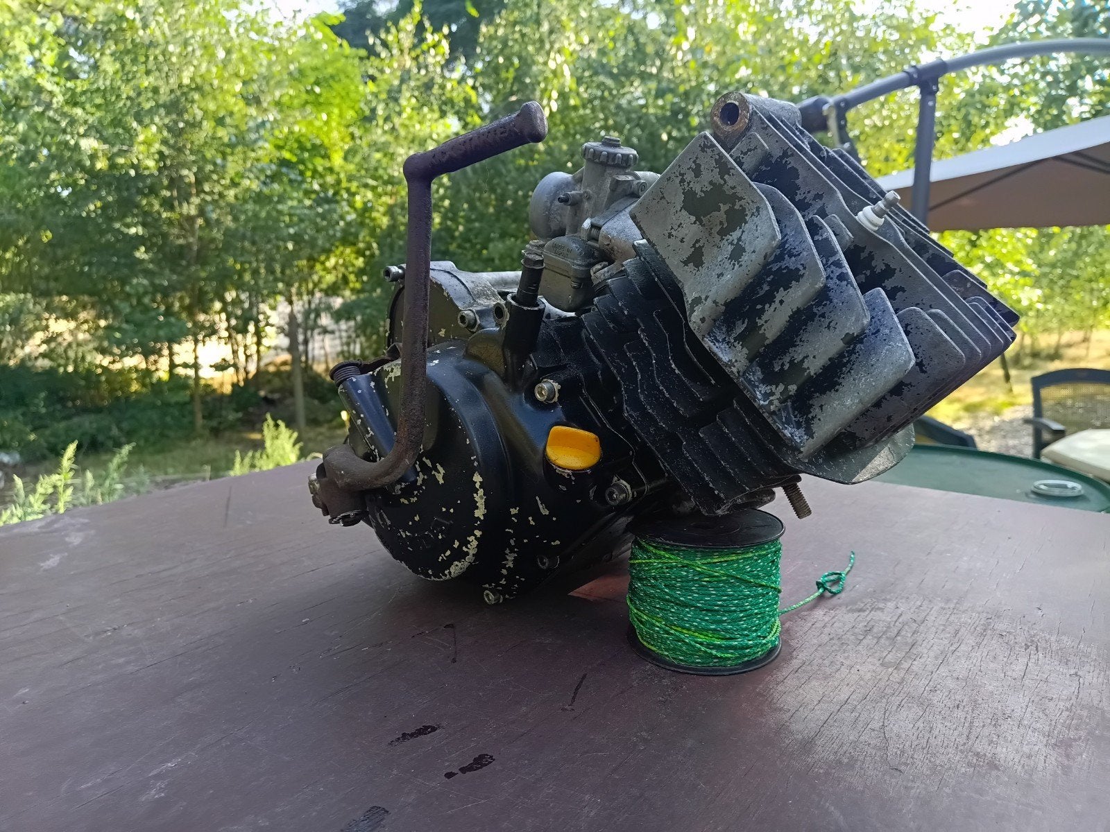 Honda mt/mb blok compleet, Ophalen, Gebruikt, Maximaal 45 km/u, 70 cc