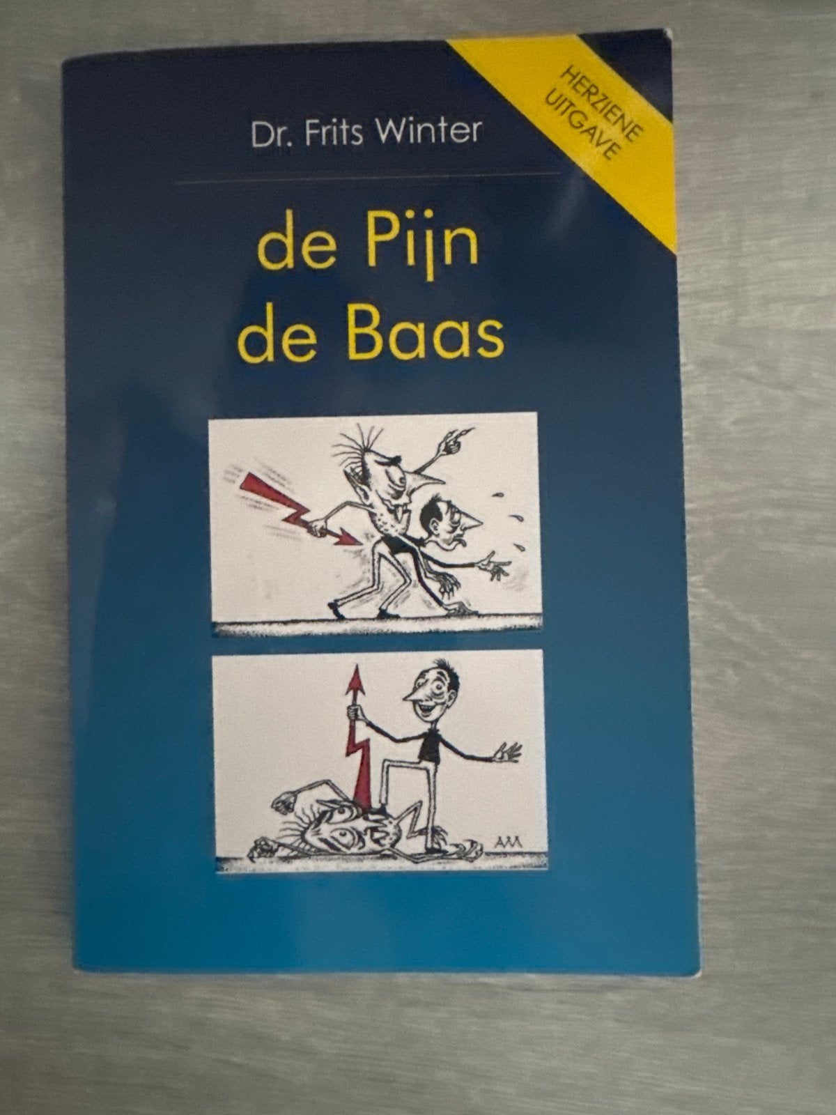 De Pijn de Baas - Dr. Frits Winter (Herziene Uitgave), Ophalen of Verzenden, Zo goed als nieuw, Gezondheid en Conditie