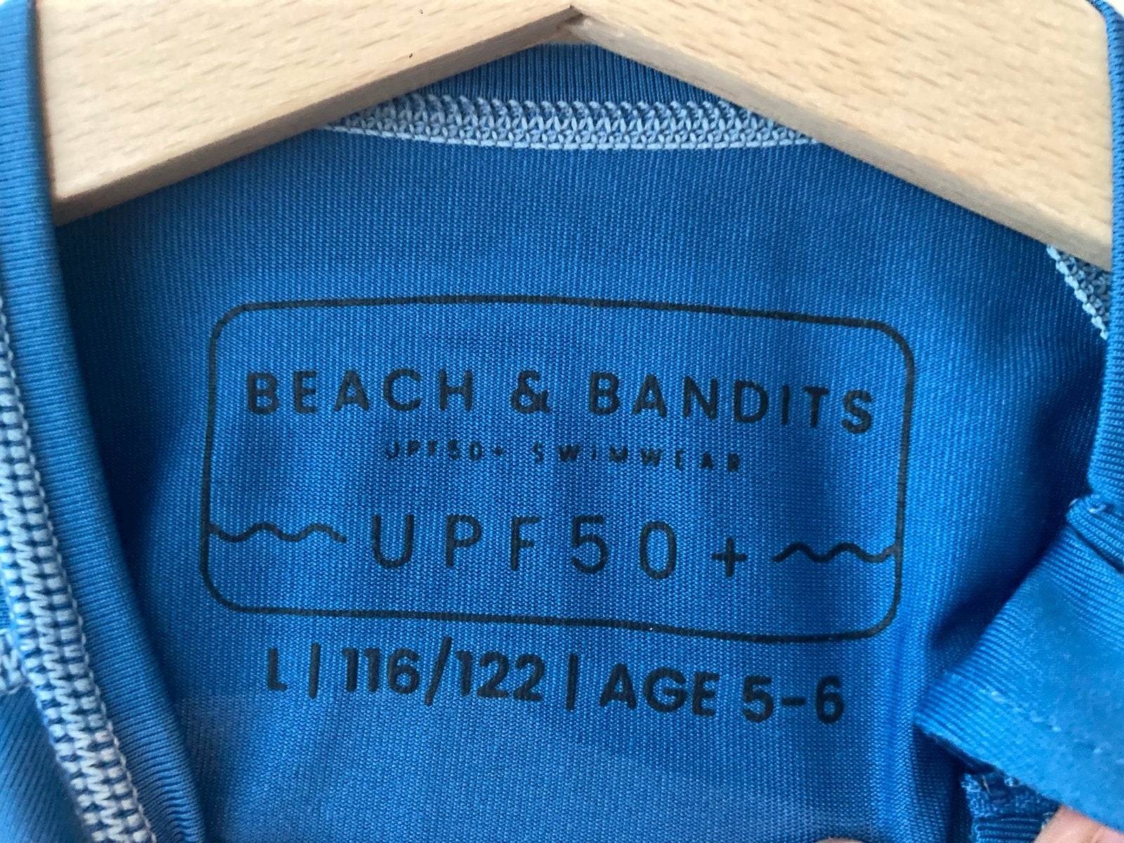 UV Shirt Beach & Bandits - Maat 116/122 (5-6 jaar), UV-zwemkleding, Jongen of Meisje, Ophalen of Verzenden, Overig