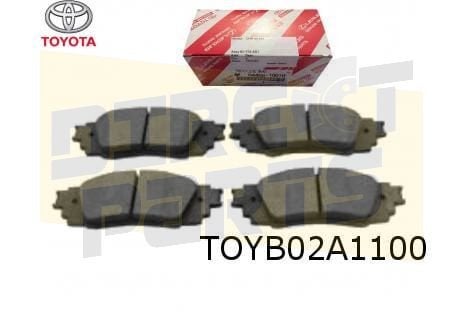 Toyota C-HR (11/16-12/19) remblokset achter Origineel! 04466, -, -, Nieuw, Ophalen of Verzenden