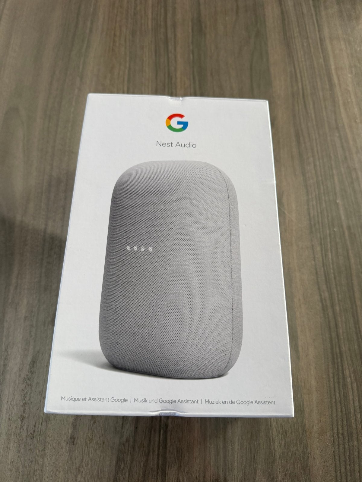 Google Nest Audio - Zo goed als nieuw, Audio, Tv en Foto, Slimme speaker, Google, Ophalen of Verzenden, Zo goed als nieuw