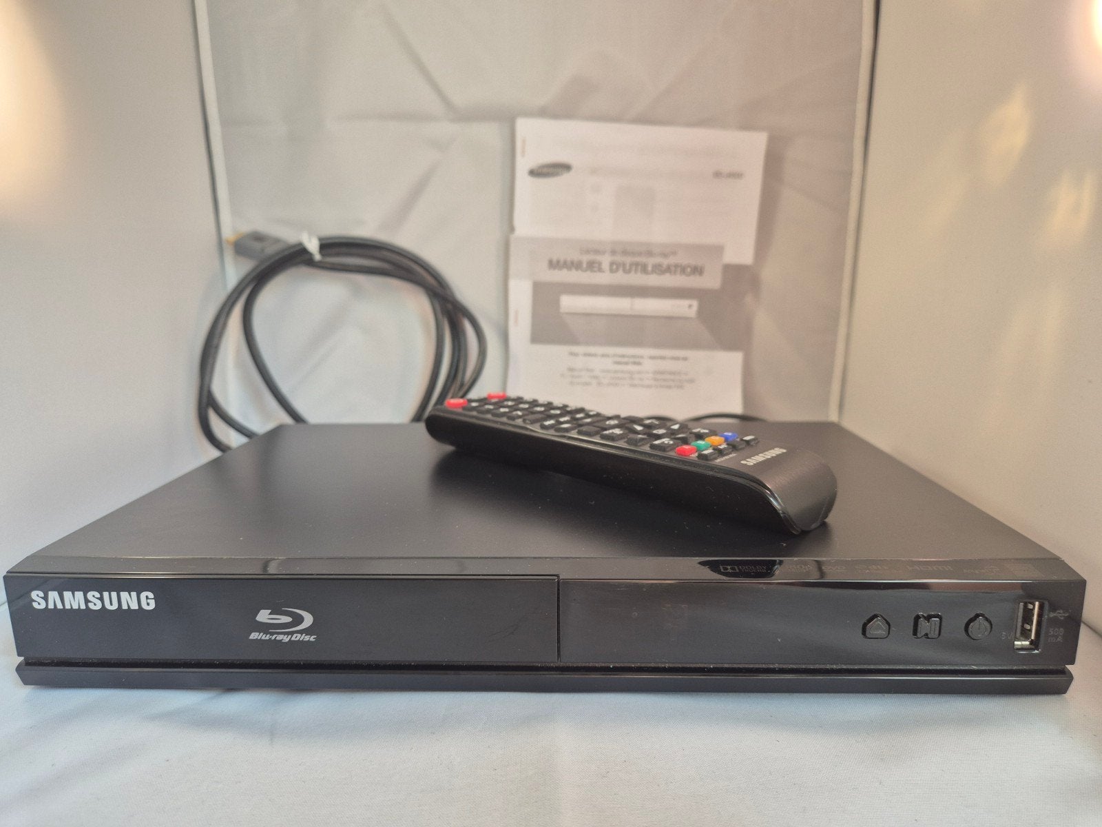 Samsung BD-J4500 Blu-ray Speler - Compleet - Getest Werkend, Ophalen of Verzenden, Gebruikt, Samsung