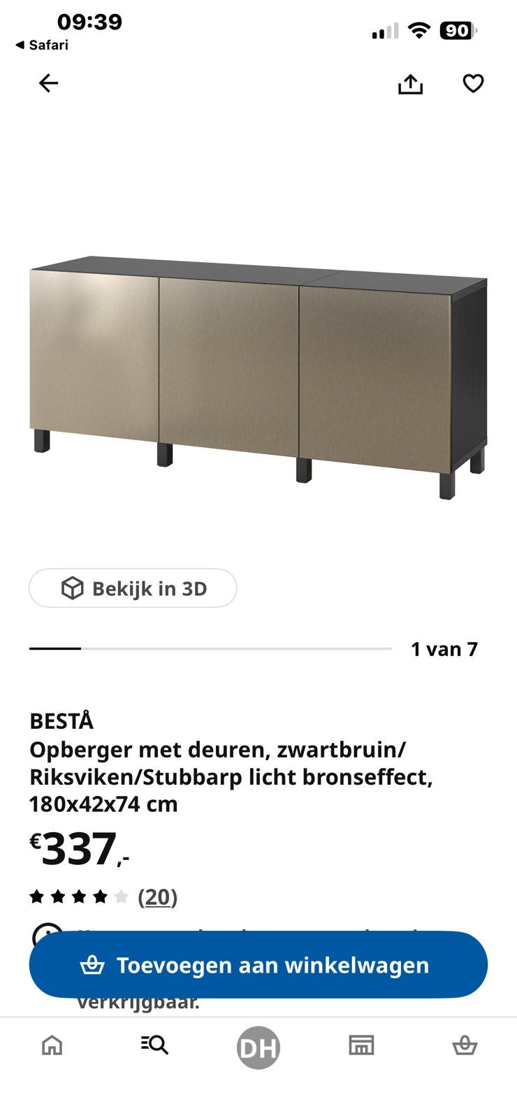 Ikea deurtjes, type Riksviken, Ophalen of Verzenden, Zo goed als nieuw, 25 tot 50 cm, 50 tot 100 cm