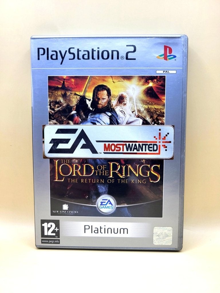Lord of the Rings Return of the King (Platinum) - PS2, Avontuur en Actie, Sony support, Eén computer, Ophalen of Verzenden