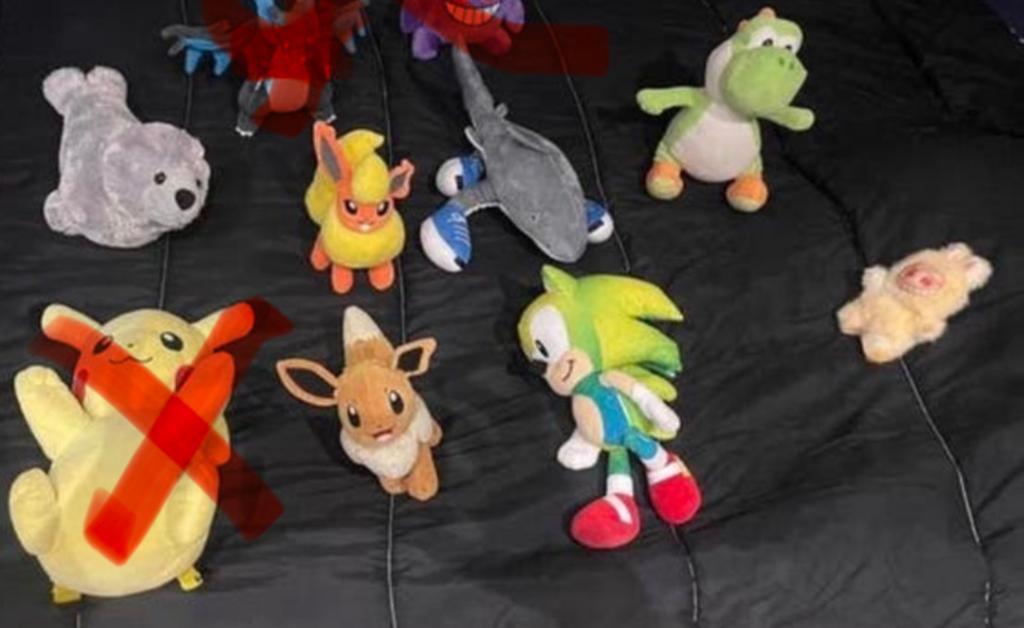 Knuffels viir weinig.nieuwstaat pokemon sonic, Verzamelen, Poppetjes en Figuurtjes, Ophalen of Verzenden, Zo goed als nieuw