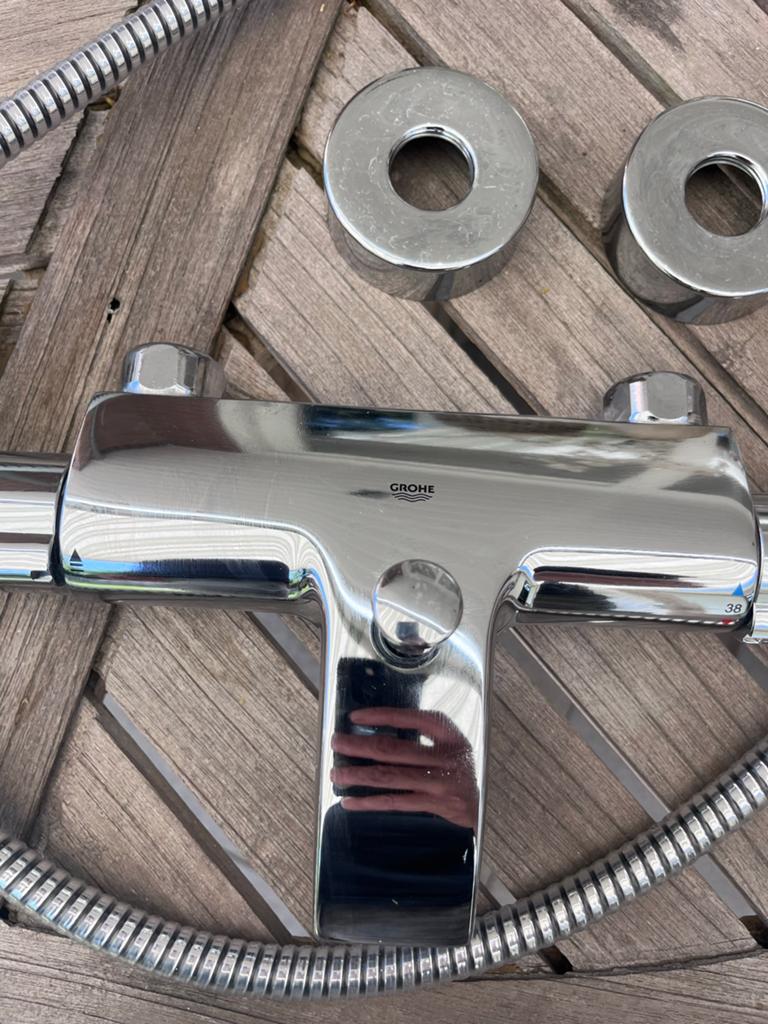 Grohe badkamer kraan met handdouche, Huis en Inrichting, Ophalen, Nieuw, Met douche