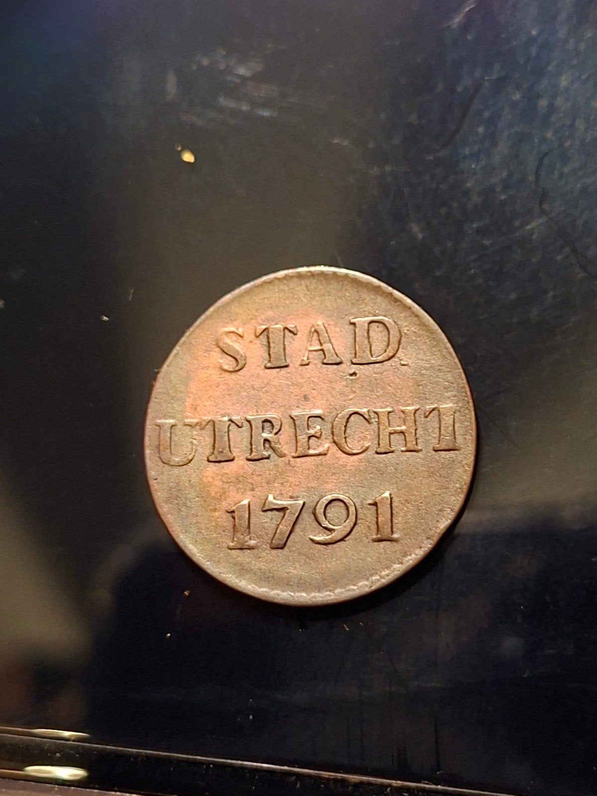 Stad Utrecht 1791 prachtige munt, Ophalen of Verzenden, Vóór koninkrijk, Overige waardes, Losse munt