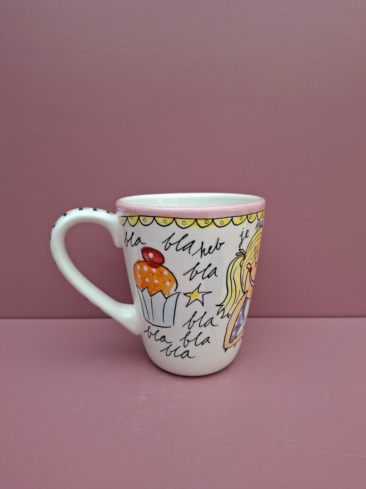 Blond Amsterdam mok, Zo goed als nieuw, Aardewerk, Blond Amsterdam, Mok