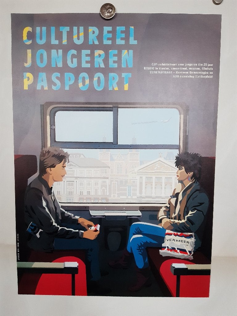 Originele Posters voor de CJP, Verzamelen, Ophalen of Verzenden, A1 t/m A3, Rechthoekig Staand, Reclame