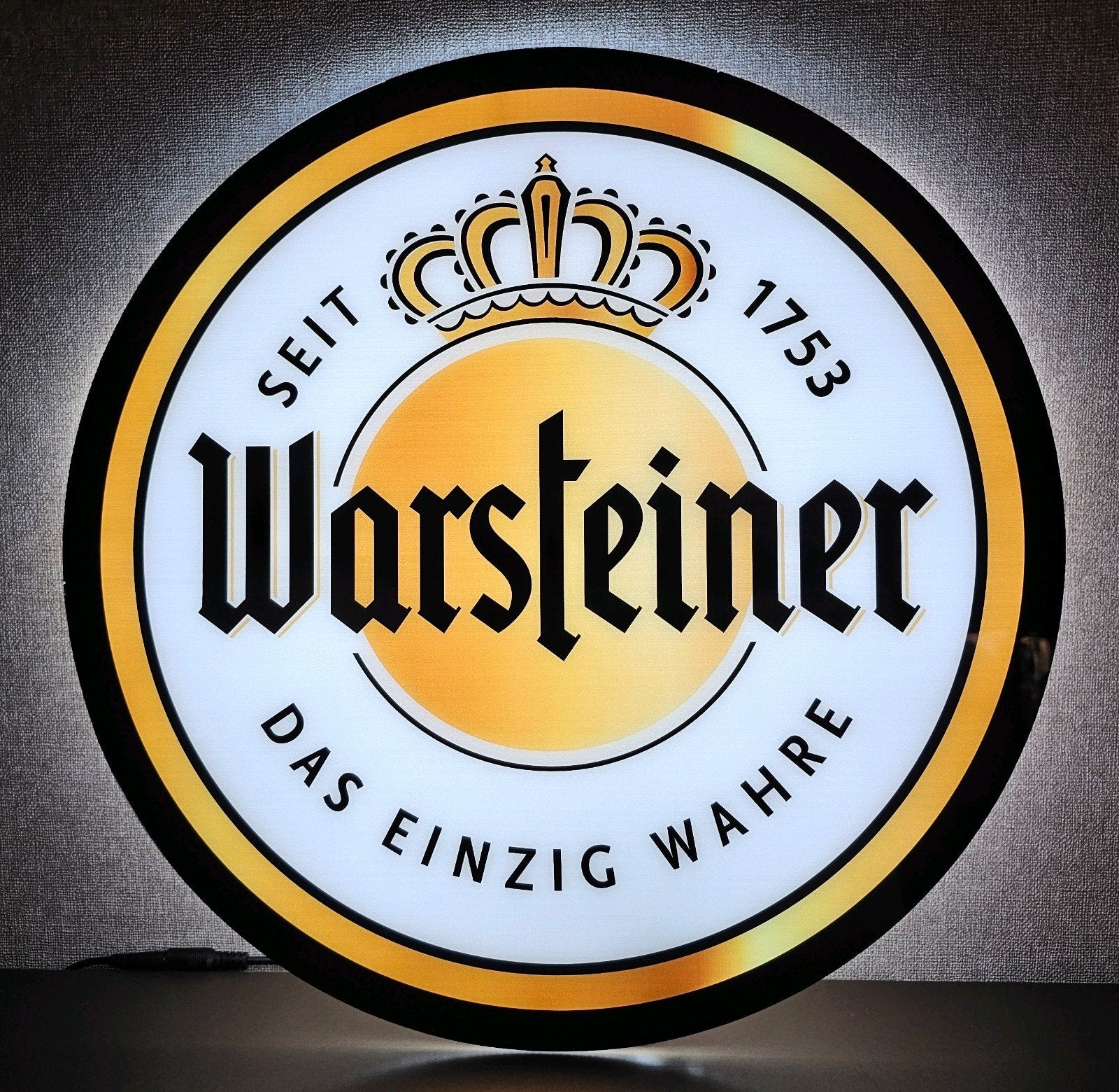 Mooie WARSTEINER led reclame verlichting, Ophalen of Verzenden, Nieuw, Reclamebord, Plaat of Schild, Overige merken