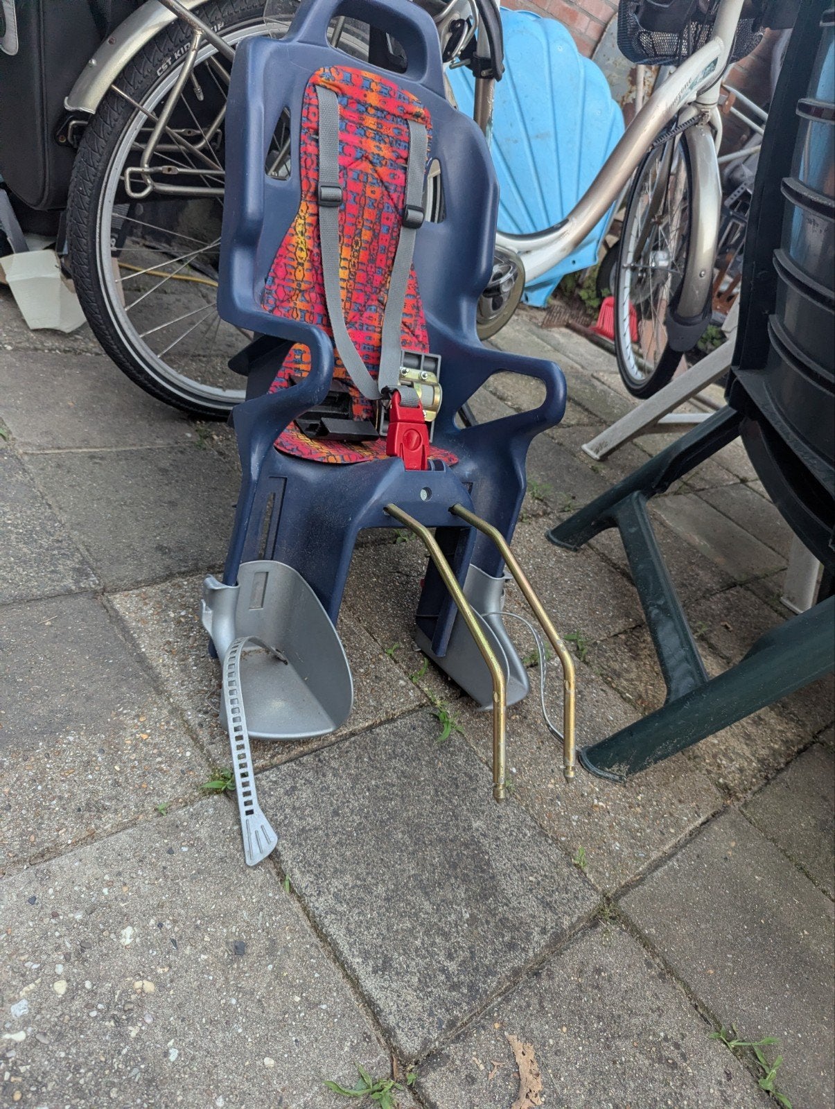 OK Baby fietsstoel met bevestiging, Fietsen en Brommers, Fietsaccessoires | Fietsstoeltjes, Ophalen, Achterzitje, 9 t/m 18 kg