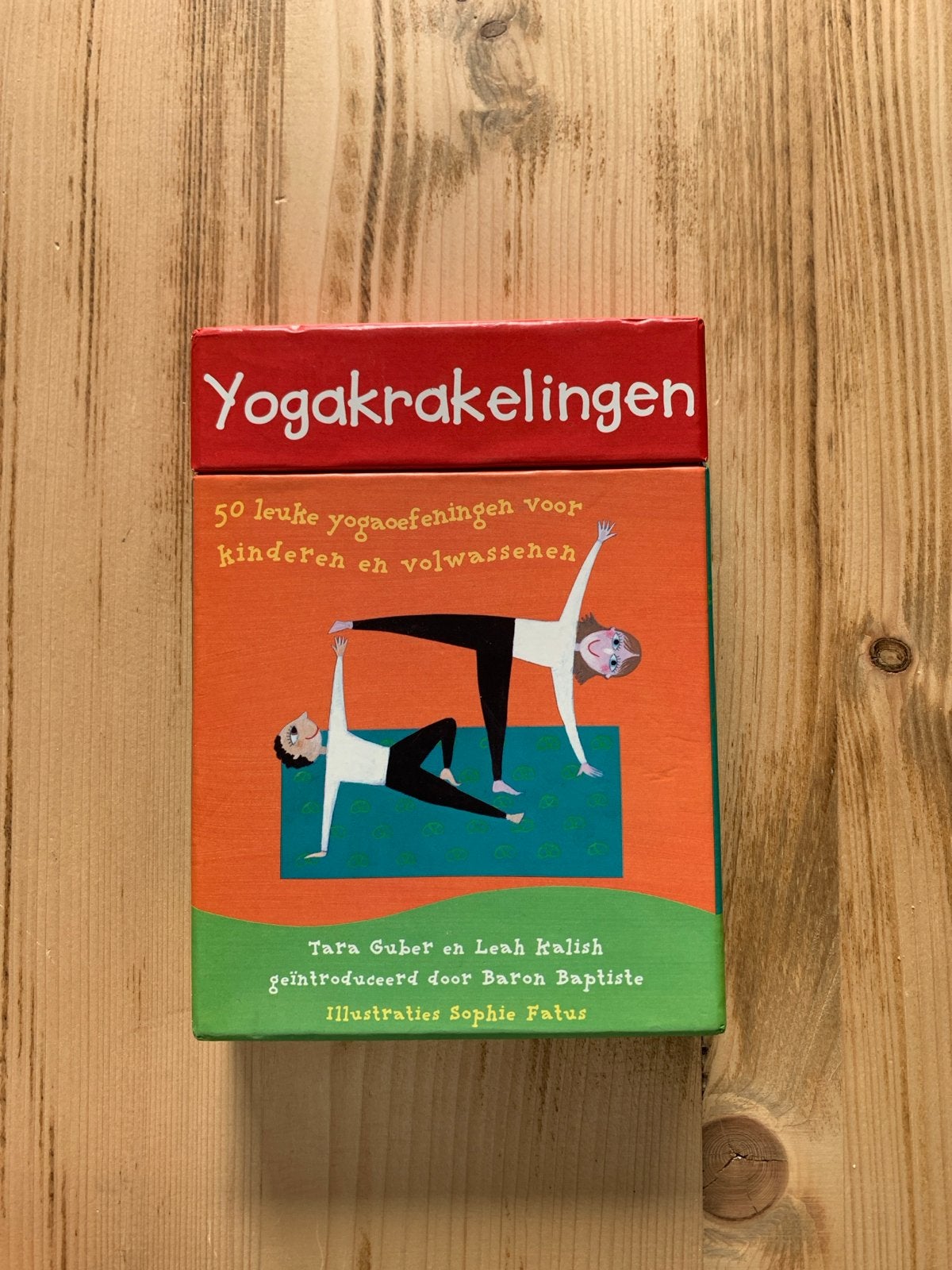 Yogakrakelingen: 50 leuke yogaoefeningen voor kinderen en vo, Een of twee spelers, Verzenden, Gebruikt