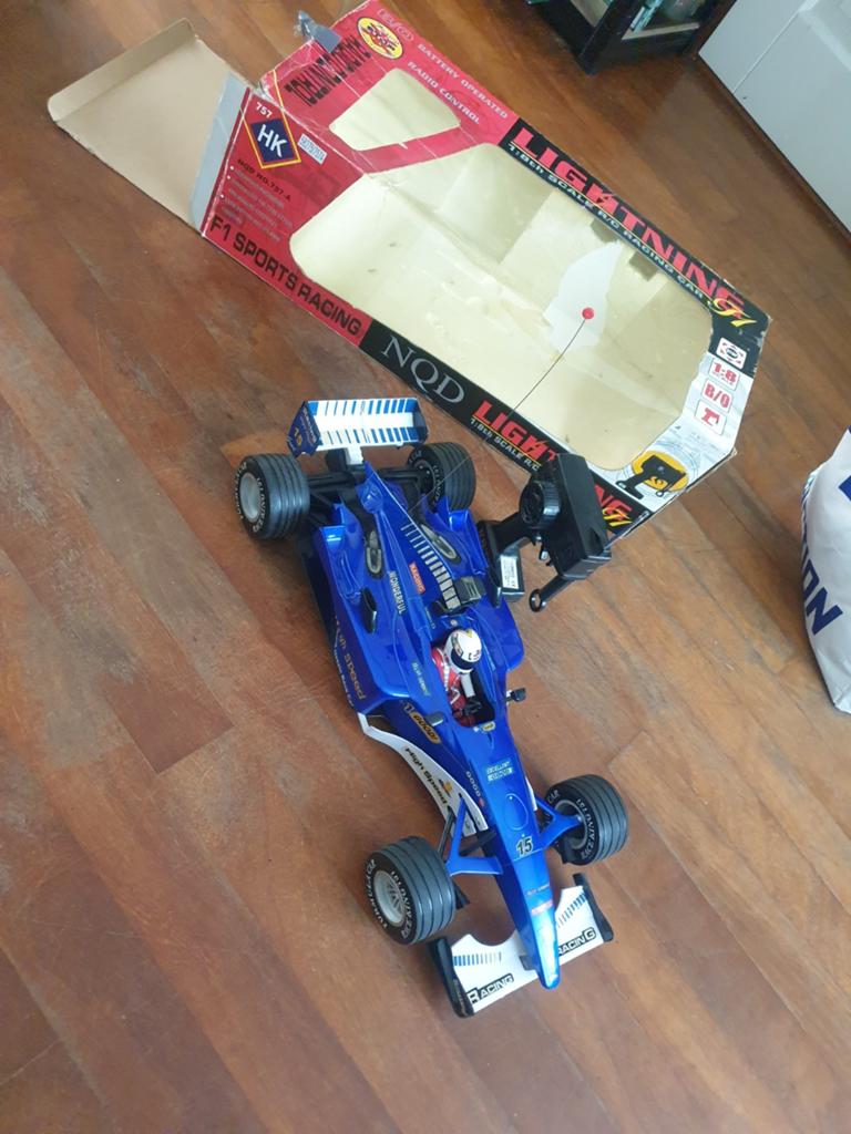 Bestuurbare Formule 1 Auto - NQD Lightning F1, Hobby en Vrije tijd, Modelbouw | Radiografisch | Auto's, Elektro, Gebruikt, Ophalen of Verzenden