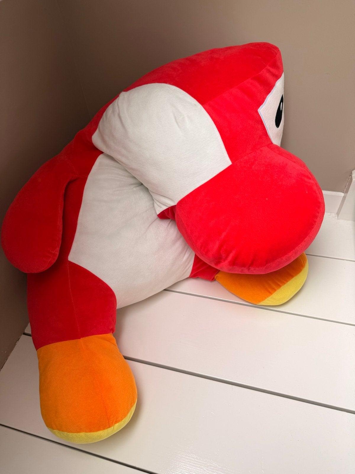 Grote rode Yoshi knuffel - Super Mario XXL, Ophalen, Overige typen, Zo goed als nieuw, Nintendo