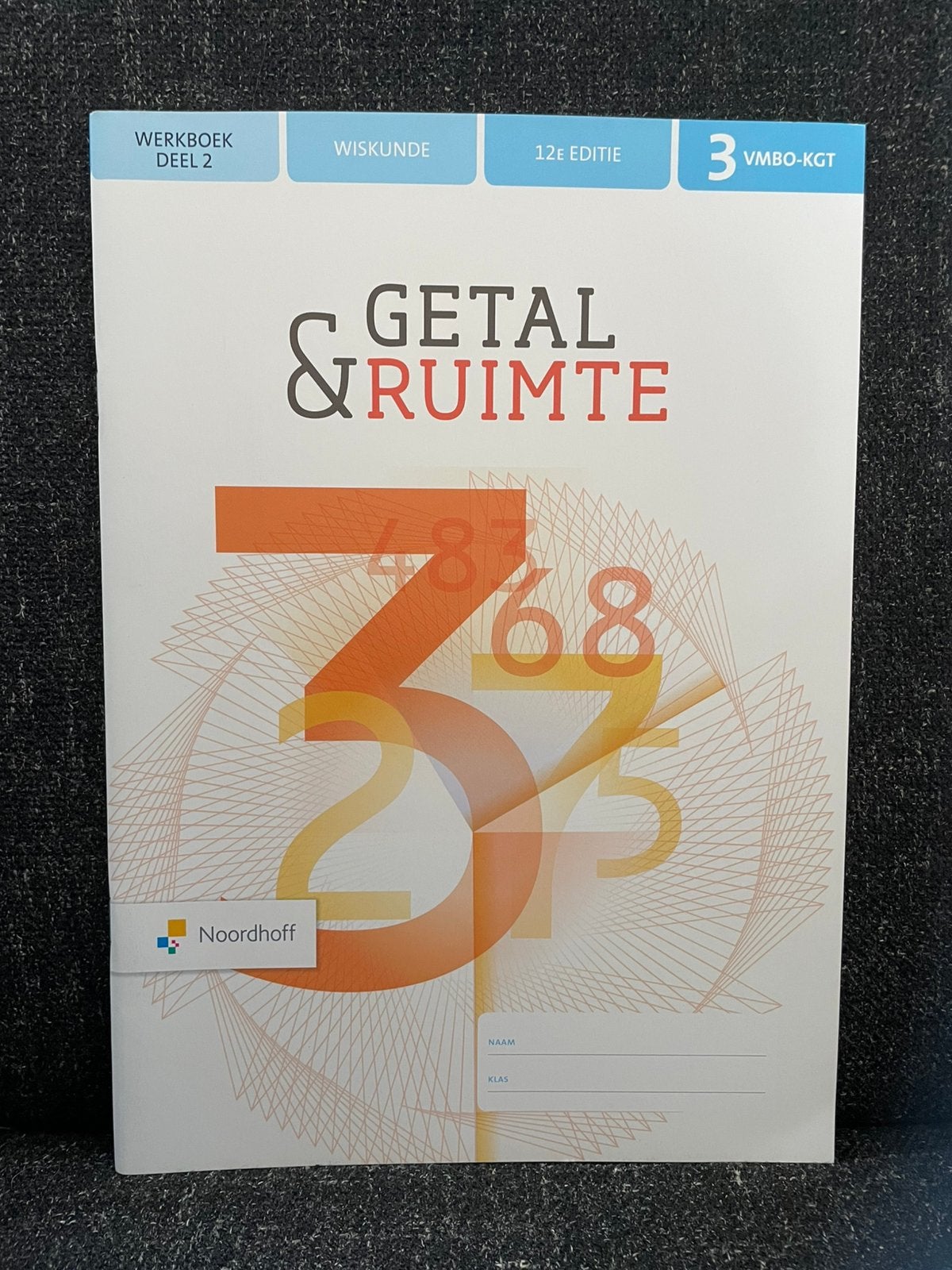 Getal & Ruimte 12e ed vmbo-kgt 3 werkboek deel 2, Boeken, Ophalen of Verzenden