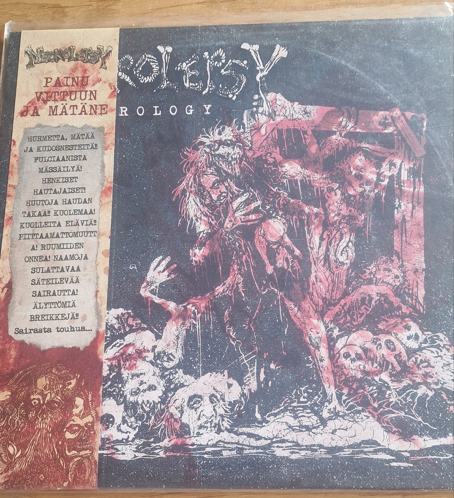 necrolepsy - necrology, Cd's en Dvd's, LP, Death metal, Colored vinyl, Ophalen of Verzenden