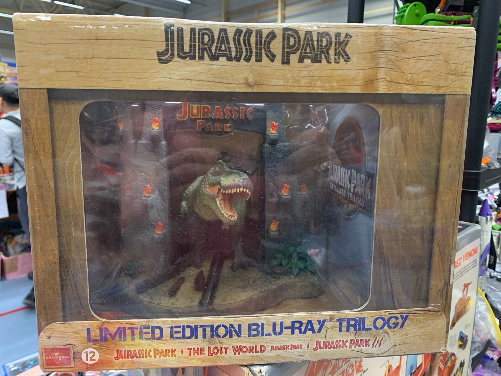 Jurassic Park Ultimate Trilogy Blu-ray Boxset Limited Editio, Boxset, Ophalen of Verzenden, Zo goed als nieuw, Science Fiction