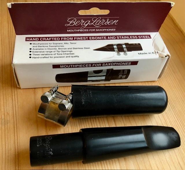 Berg Larsen en Rico bariton saxofoon mondstukken, Ophalen of Verzenden, Gebruikt, Bariton